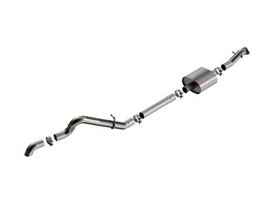 Borla Climber Touring Cat-Back Exhaust with Turn Down Tip (21-25 2.3L EcoBoost Bronco)