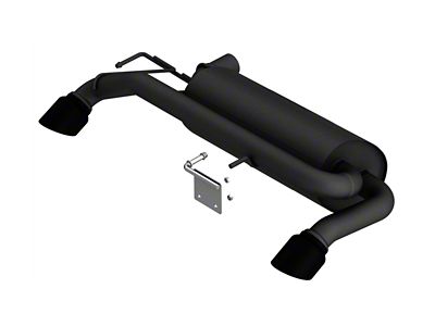 Borla S-Type Axle-Back Exhaust with Black Tips (21-25 2.7L EcoBoost Bronco)