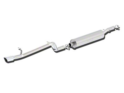 Borla Dirt Sport S-Type Cat-Back Exhaust with Polished Tip (12-18 Jeep Wrangler JK 4-Door)