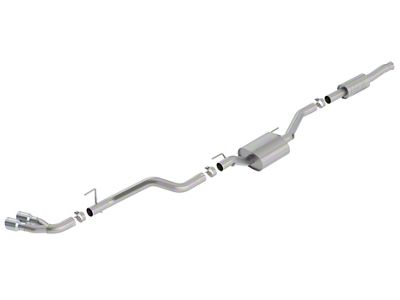 Borla ATAK Single Exhaust System with Polished Tips; Side Exit (20-25 3.6L Jeep Gladiator JT)