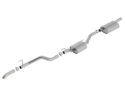 Borla Climber Touring Single Exhaust System; Turn Down (20-25 3.6L Jeep Gladiator JT)