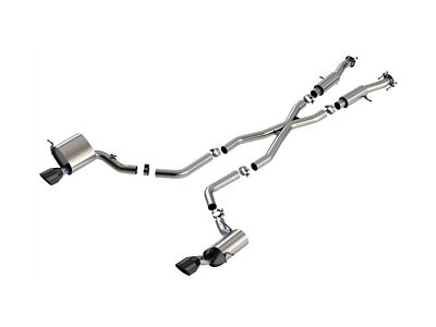 Borla ATAK Cat-Back Exhaust with Ceramic Black Tips (15-21 6.4L HEMI Jeep Grand Cherokee WK2)