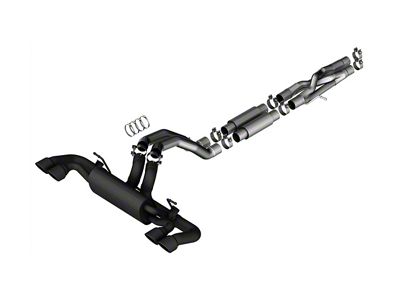 Borla S-Type Cat-Back Exhaust with Ceramic Black Tips (21-25 Jeep Wrangler JL Rubicon 392)
