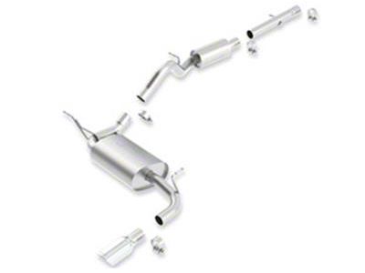Borla Touring Cat-Back Exhaust with Polished Tip (12-18 Jeep Wrangler JK 2-Door)