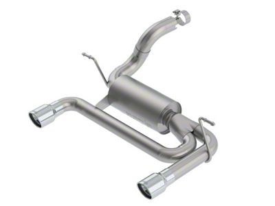 Borla S-Type Axle-Back Exhaust with Polished Tips (18-25 3.6L Jeep Wrangler JL)