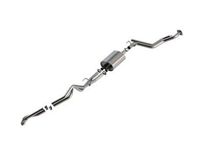 Borla Climber S-Type Dual Exhaust System; Turn Down (24-26 Tacoma w/ Rear Coil Springs)