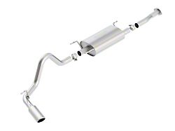Borla S-Type Single Exhaust System with Polished Tip; Side Exit (16-23 3.5L Tacoma)