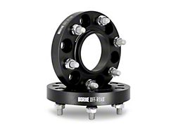 1-Inch Wheel Spacers; Black (25-26 4Runner)