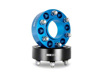 Borne Off-Road 1.40-Inch Wheel Spacers; Black (03-24 4Runner)