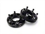 1-Inch Wheel Spacers; Black (22-26 Bronco Raptor)