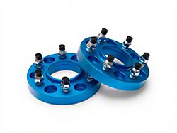 1-Inch Wheel Spacers; Blue (22-26 Bronco Raptor)