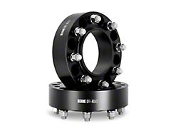 Borne Off-Road 1.20-Inch Wheel Spacers; Black (21-25 Bronco, Excluding Raptor)