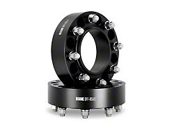 1.50-Inch Wheel Spacers; Black (22-26 Bronco Raptor)