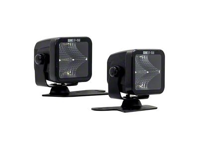 Borne Off-Road 2-Piece Ditch LED Light Pods; Spot Beam (21-25 Bronco w/ Upfitter Switches)