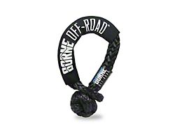 7/16-Inch Soft Shackle; Black 
