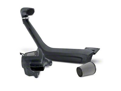 Borne Off-Road Snorkel and Performance Intake Package; Dry Washable Filter (21-25 2.3L EcoBoost Bronco)