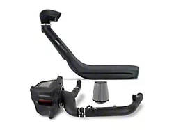 Snorkel and Performance Intake Package; Dry Washable Filter (21-25 2.7L EcoBoost Bronco)
