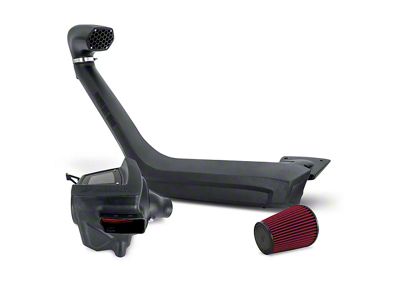 Borne Off-Road Snorkel and Performance Intake Package; Oiled Filter (21-25 2.3L EcoBoost Bronco)