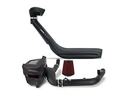 Borne Off-Road Snorkel and Performance Intake Package; Oiled Filter (21-25 2.7L EcoBoost Bronco)