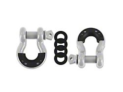 3/4-Inch D-Ring Shackle Set; Grey