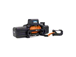 10,000 lb. Winch with Orange Synthetic Rope (Universal; Some Adaptation May Be Required)