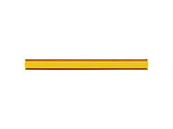 Borne Off-Road 30-Inch Single Row LED Light Bar Cover; Amber
