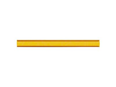 Borne Off-Road 30-Inch Single Row LED Light Bar Cover; Amber