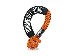 7/16-Inch Soft Shackle; Dark Orange
