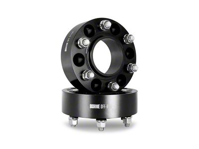 Borne Off-Road 2-Inch Wheel Spacers; Black (22-25 Tundra)