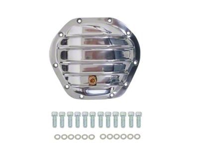 Bous Performance Aluminum Dana 44 10-Bolt Rear Differential Cover; Polished (76-86 Jeep CJ7; 97-18 Jeep Wrangler TJ & JK)
