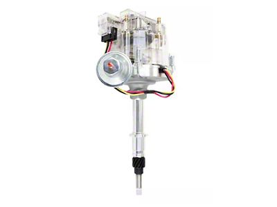 Bous Performance HEI Ignition Distributor with 65K Coil; Clear Cap (76-90 4.2L Jeep CJ7 & Wrangler YJ)