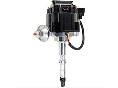 Bous Performance HEI Ignition Distributor with 66K Coil; Black Cap (76-81 5.0L Jeep CJ7)