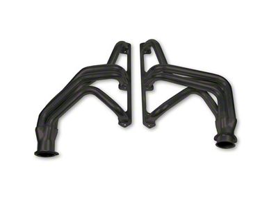 Bous Performance Long Tube Headers; Black (76-81 5.0L Jeep CJ7)