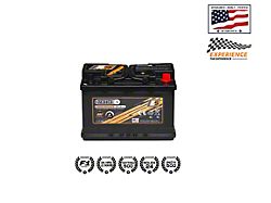 Braille Battery Endurance AGM Battery; Group Size B48-H6-L3 (20-25 3.6L Jeep Gladiator JT)