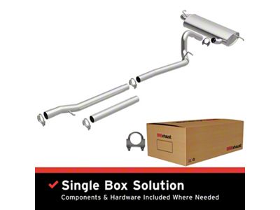 BRExhaust Direct-Fit Cat-Back Exhaust System (07-11 Jeep Wrangler JK)