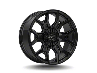 Brink Wheels Insurgent Piano Black 6-Lug Wheel; 24x10; 30mm Offset (24-25 Tacoma)