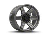 Brink Wheels Fang Vivid Titanium 6-Lug Wheel; 20x9; 18mm Offset (22-25 Bronco Raptor)