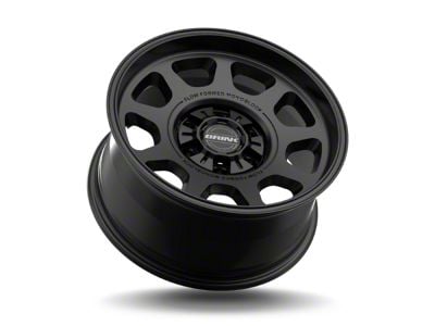Brink Wheels Alpine Nocturnal Black Wheel; 17x8.5; 0mm Offset (20-25 Jeep Gladiator JT)