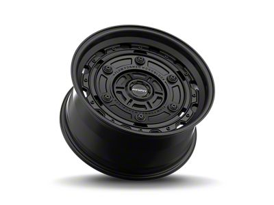 Brink Wheels Barracks Nocturnal Black Wheel; 17x8.5; 0mm Offset (18-25 Jeep Wrangler JL)
