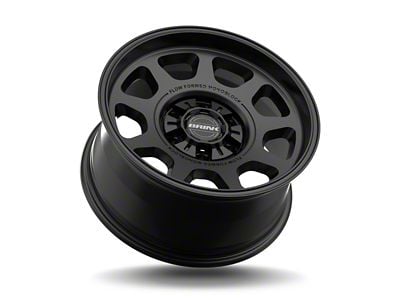 Brink Wheels Alpine Nocturnal Black Wheel; 17x9; -12mm Offset (07-18 Jeep Wrangler JK)