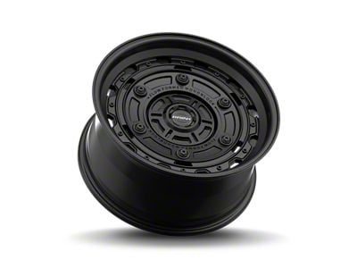 Brink Wheels Barracks Nocturnal Black Wheel; 17x8.5; 0mm Offset (07-18 Jeep Wrangler JK)