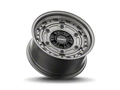 Brink Wheels Barracks Vivid Titanium Wheel; 17x8.5; 0mm Offset (07-18 Jeep Wrangler JK)