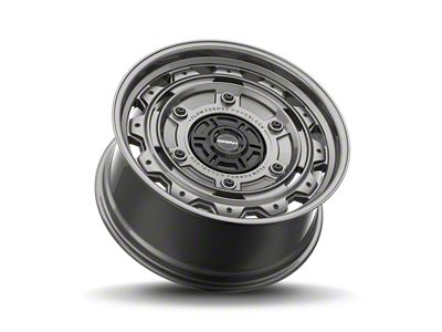 Brink Wheels Barracks Vivid Titanium Wheel; 20x9; 0mm Offset (07-18 Jeep Wrangler JK)