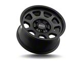 Brink Wheels Alpine Nocturnal Black Wheel; 17x9; -12mm Offset (97-06 Jeep Wrangler TJ)