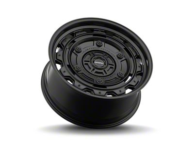 Brink Wheels Barracks Nocturnal Black Wheel; 20x9; 0mm Offset (97-06 Jeep Wrangler TJ)