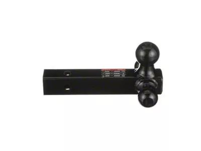 bROK 2-Inch Receiver Tri-Ball Hitch Mount (Universal; Some Adaptation May Be Required)