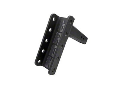 bROK 2-Inch Reciever Channel Mount Hitch; 4-Inch Drop (Universal; Some Adaptation May Be Required)