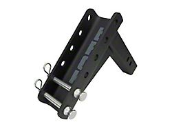 bROK 2-Inch Reciever Channel Mount Hitch with Pins and Clips; 6-Inch Drop (Universal; Some Adaptation May Be Required)