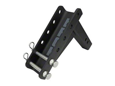 bROK 2-Inch Reciever Channel Mount Hitch with Pins and Clips; 6-Inch Drop (Universal; Some Adaptation May Be Required)