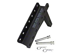 bROK 2-Inch Reciever Channel Mount Hitch with Pins and Clips; 8-Inch Drop (Universal; Some Adaptation May Be Required)